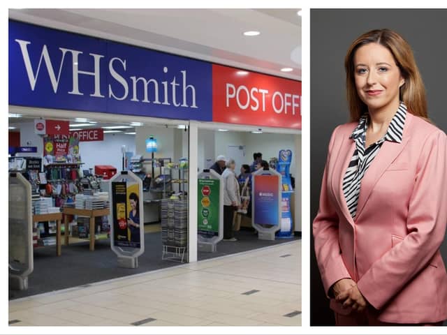 Doncaster Central MP Sally Jameson says she is saddened by the decision to close the Frenchgate centre branch of WHSmith.