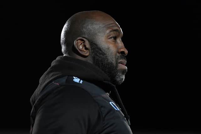 Doncaster Rovers manager Darren Moore. (Photo by George Wood/Getty Images)