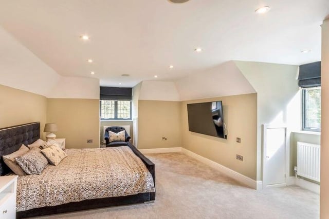Another of the property's spacious bedrooms.