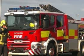 Fire crews have been at the scene near to Rossington this afternoon.