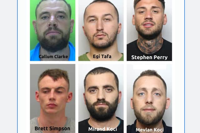 Albanian led drugs gang was jailed after its web of cannabis grows were busted in raids across the country including Doncaster.
