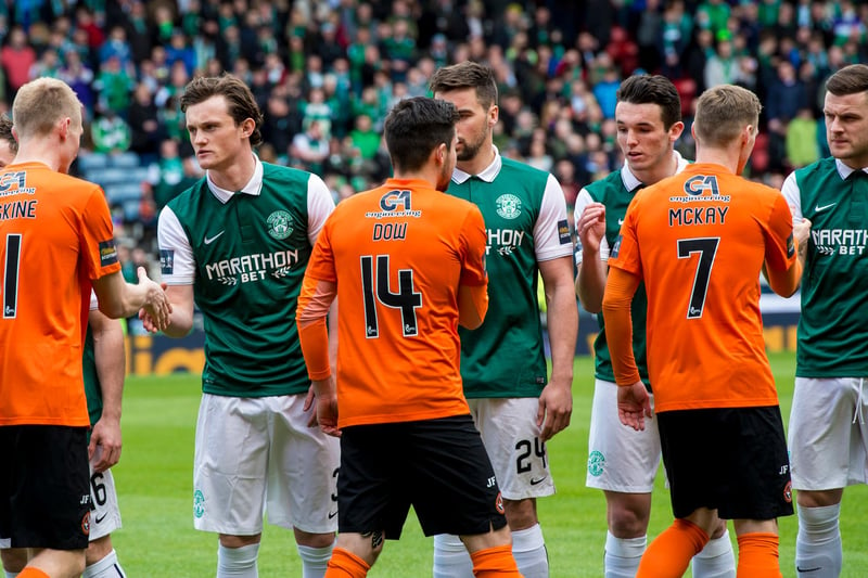 Which player who had been on the bench for Hibs in an earlier round of the cup, played against them in the latter stages of the competition?