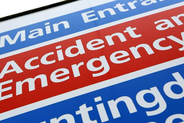 NHS England figures show 16,992 patients visited A&E