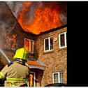 Two families lost everything when fire ripped through their homes in Sykehouse.