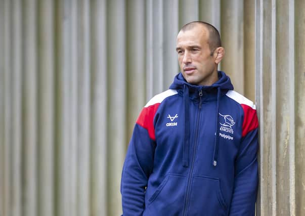 Doncaster Knights head coach Steve Boden. Picture Tony Johnson