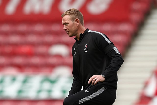 English defender Dean Holden played for Falkirk from 2007 to 2009. His first job as a manager was with Oldham Athletic in 2015 and he was appointed Bristol City manager this month after a successful spell as interim boss.