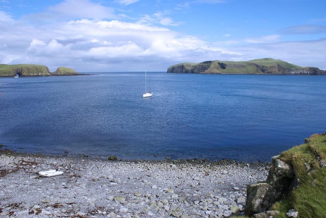 Between Skye and the Outer Hebrides, The Shiant Isles are a small group of islands home to around 30,000 seabirds and beautiful, wild views. 

There is a Skye, Small Isles and Shiants Cruise run by Hebrides Cruises from Oban for getting there.