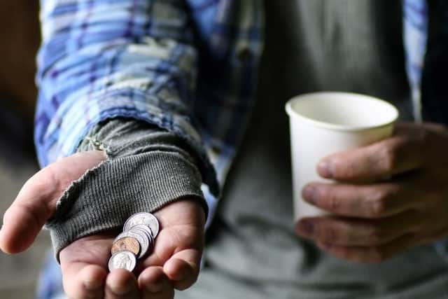 Council relaunches campaign to stop people giving cash to beggars on Doncaster streets.