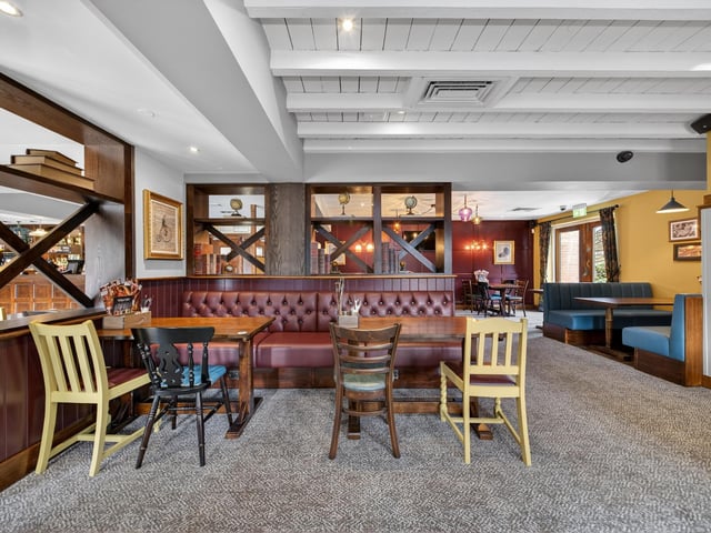 The bar has been given a stylish new look