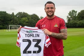 Lee Tomlin. Picture: Heather King/DRFC