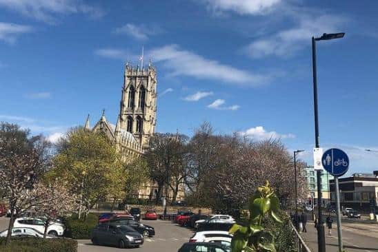 Doncaster town centre.