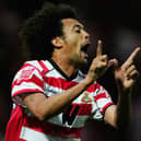 Jason Price celebrating a goal for Rovers back in 2008. (Photo by Matthew Lewis/Getty Images)