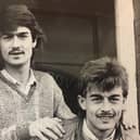 Ian and Glyn Snodin. Glyn later assisted his younger brother during his spell as Rovers boss.