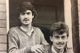 Ian and Glyn Snodin. Glyn later assisted his younger brother during his spell as Rovers boss.