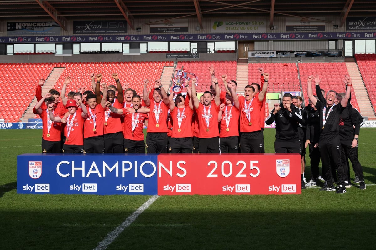 Doncaster Rovers' exact schedule between now and start of 2025-26 season