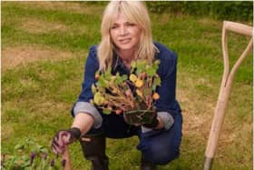 Zoe Ball will unveil the winning garden in Doncaster tomorrow.