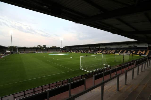 The Pirelli Stadium, home of Burton Albion