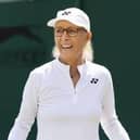 Tennis icon Martina Navratilova has waded into the debate about a transgender footballer in Doncaster.