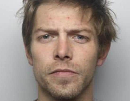 Pictured is Jacob Carroll, aged 27, of no fixed abode, who has been found guilty at Sheffield Crown Court of the murder of stabbing victim Joevester Takyi-Sarpong near Doncaster city centre.