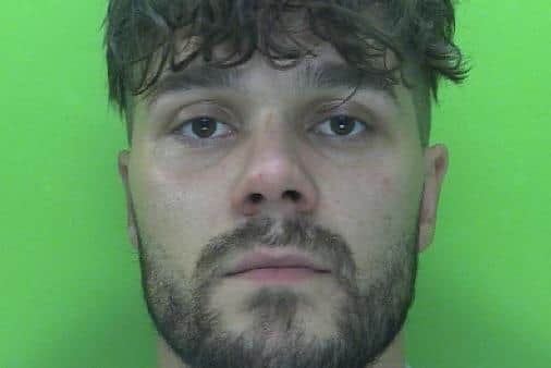 Andrew Gaskin has been jailed for his part in a hammer attack on a family in their home.