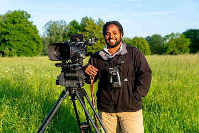 TV wildlife expert Hamza Yassin is encouraging people to explore the outdoors