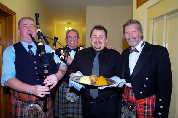 Who can you spot in these Burns Nights pictures?