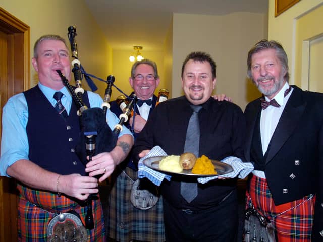 Who can you spot in these Burns Nights pictures?