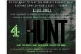 The Hunt, a new reality game show, is coming to Channel 4.