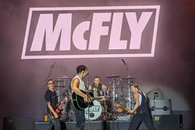 McFly delivered a rocking set of classics at Halifax Piece Hall.