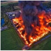 Crews have been tackling the blaze at Ranskill for six days.  (Photo: Ashfield Fire Station).