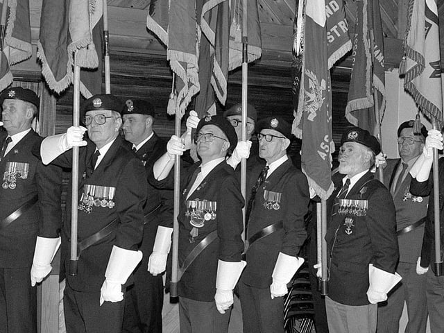 Remembrance Day in Kirkby in 1990 - can you spot any familiar faces?