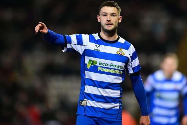 Doncasters' Luke Molyneux scored the opener against Bradford.