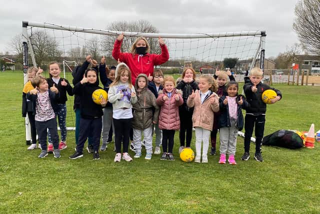 The camps are aimed at getting kids active.