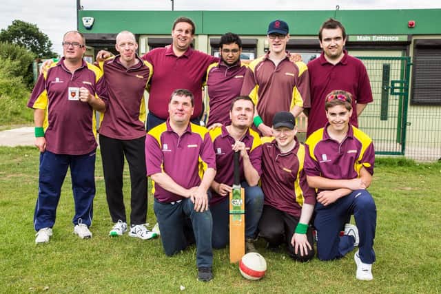 Barnby Dun hosted the Yorkshire Vikings blind team in 2018