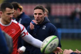 Doncaster Knights' head coach Joe Ford. Picture: Jonathan Gawthorpe