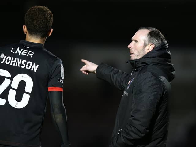 Lincoln City boss Michael Appleton