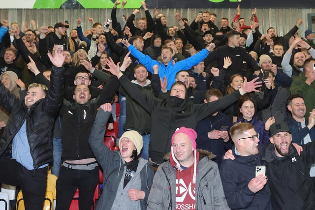 Fans at York.