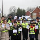 Pupils at Hexthorpe Primary School have been making their own parking tickets.