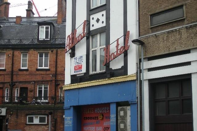 The Athol Hotel was situated at 19 Charles Street. The above photo shows the rear entrance.
