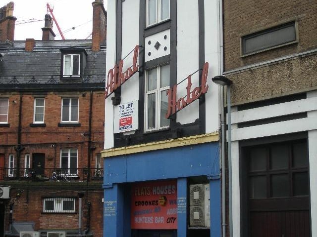 The Athol Hotel was situated at 19 Charles Street. The above photo shows the rear entrance.