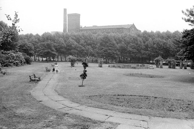 Garden of Remembrance pictured here in 1970