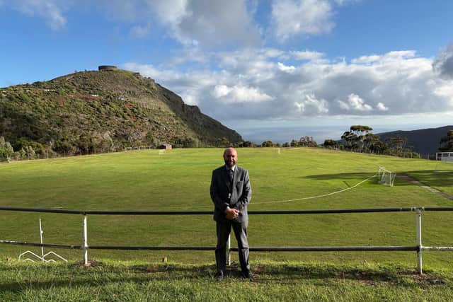 Headteacher at St Helena Secondary Phil Toal is looking forward to welcoming Luke and Ryan to the island.