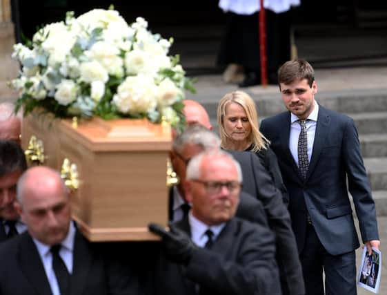 The Funeral of Harry Gration at York Minster.