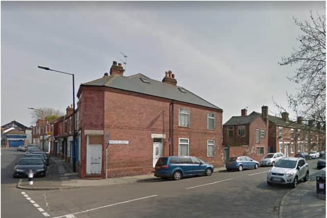 Spansyke Street in Hexthorpe.