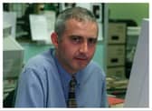 Journalist Andrew Norfolk during his time at the Yorkshire Post.