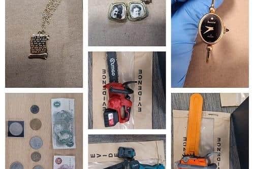 Appeal to find owners of jewellery and tools recovered from stolen car ...