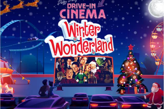 A Drive in cinema is coming to Sheffield this Christmas.