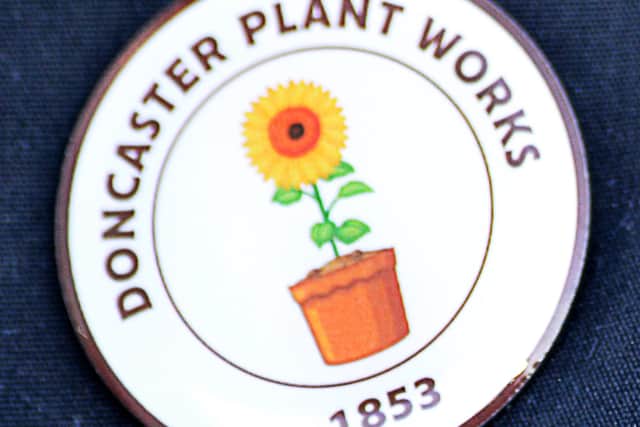 The Doncaster Plant Works badge