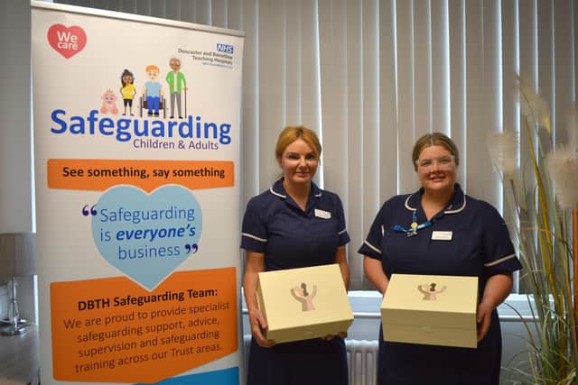 Charity-funded ‘H.O.P.E’ boxes support families separated from their baby.