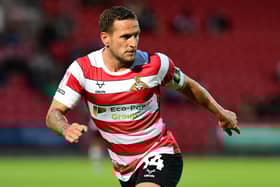 Picture:Andrew Roe/AHPIX LTD, Football, Pre Season Friendly, Doncaster Rovers v Hull City, Eco-Power Stadium, Doncaster, UK, 23/07/2024, K.O 7:45pm

Doncaster Rovers' Billy Sharp